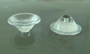 Lens for LED high power; angle: 60 degrees ; Number of LEDs: 1; Dimensions: round 21mm; Height: 9.6mm; material: PMMA; PC; Fastening: glue