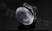 Soczewka do diod LED high power; kąt rozsyłu: 29 do 34 stopni FWHM; ilość diod: 1; rozmiar: okrąg 22mm; wysokość: 11.7mm; rodzaj materiału: PMMA; sposób mocowania: kołek; taśma