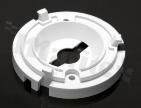 Holder for LED COB; Number of LEDs: 1; Dimensions: round 59mm; Height: 7mm; meterial: PC; Fastening: screw