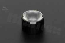 Lens for LED high power; angle: 60 degrees ; Number of LEDs: 1; Dimensions: round 10.6mm; Height: 6.8mm; material: PMMA; PC; Fastening: glue