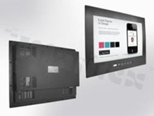 Industrial monitor 18.5 "TFT LCD; IP65 on the front panel; resolution 1366x768; VGA; DVI; brightness 250 nits; viewing angle 170/160; contrast 1000: 1; operating temperature from 0+50C; power supply 230V AC; ATEX