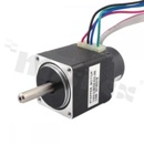 Motor; Closed Loop Stepper; bipolar; step angle 1.8 deg.; holding torque 0.07Nm; 0.67A; 5V; 5.6ohm; 4.0mH; encoder 300CPR; 4 leads; 28.2x28.2x46mm