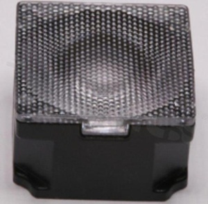Lens for LED high power; angle: 26 to 32 degrees FWHM; Number of LEDs: 1; Dimensions: 22x22mm; Height: 12.9mm; meterial: PC; Fastening: tape