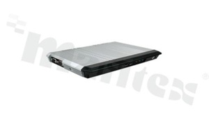 Bezwentylatorowy przemysłowy komputer wbudowany; procesor IntelCeleron J1900 2.0 GHz; VGA; HDMI; 4xCOM; 6x USB; 2x LAN; zasilanie 12-26 V