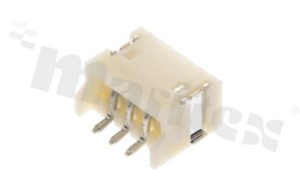 Header for PCB; pitch 1.50mm; 3-contacts; SMD; male; side entry; 50V/1A