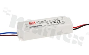 Power Supply; LED; 20W; 15V; 1.33A; 90-264VAC; 127-370VDC; IP67