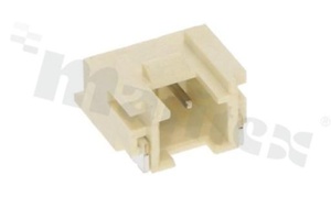 Gniazdo męskie do LED; SMD; Ilość styków: 2; obciążalność 2A; napięcie 250V; współpracuje ze złączem CLEDAK02