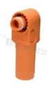 Connector power heavy duty power; 1500VDC; 12.0mm; SurlokPlus; orange; 95mm; IP67; 30 keyway