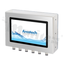 Bezwentylatorowy komputer Full IP66/IP69K, stal nierdzewna, 10.1" 1280x800, 500 nitów, typ dotyku: CTP, ARM Cortex-A8, RAM 4GB, VGA, 2xUSB, 2xCOM, LAN, temp. preacy: -20...+60st.C, zasilanie: 24V DC, VESA