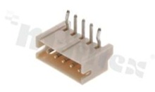 Header for PCB; pitch 1.50mm; 5-contacts; THT; male; side entry; 50V/1A