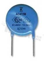 Kondensator ceramiczny. przeciwzakłóceniowy; 4.7nF; 400V; 20%
