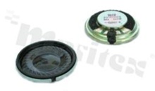 Speaker 23mm; 8 Ohm; 0.5W; 400Hz-20kHz; Cone: mylar; Height: 5.3mm