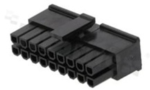 Korpus złącza kablowego; w rastrze 3.00mm; 18-stykowego [2x9]; żeńskie; dwurzędowe; na przewód AWG#20-24; 250V/5A