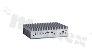 Bezwentylatorowy komputer wbudowany; IntelCore i7/ i5/ i3/Celeron 6th/7th gen; do 32 GB RAM; SATA; IP40; 6x USB; 2xCOM; 4x GbE; 2x HDMI; 1x DP; 2x mPCIe; 1x SIM; 1x PCIe x4; temp. pracy -40+50C; zasilanie 9-36V