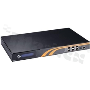 1U Rackmount Network Appliance Platform with Intel Atom ProcessorC2558/C2758 up to 2.40 GHz and 6 GbE LANs