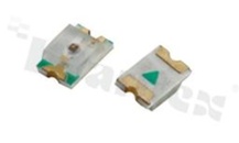 LED; SMD; 0805; green (green-yellow); 568-578nm; 50-70mcd/20mA; 1.8-2.4V; water clear; 140 degrees; 2.0x1.25x0.68mm