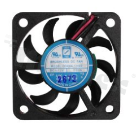 Fan; DC; 12V; 40x40x6.8mm; 5.4CFM; 6300RPM; 31.1dBA.