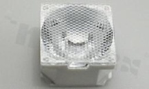 Soczewka FA10678_CMC-SS, FWHM: ok 15 stopni, spot beam, wymiary: 22x22mm, wysokość 13,8mm, dla diod LED HighPower MC-E Cree, Ledil