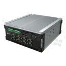 Fanless BoxComputer; IntelCore i7/ i5/ i3 4th gen; up to 16 GB RAM; HDMI; VGA; Display Port; 8x USB; 8xCOM; 2x LAN; 2x SATA; 2x mPCIe; 2x PCI; oper. temperature -10+60C; supply 12-26 VDC