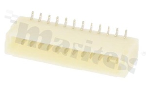 Złącze Kablowe do PCB; w rastrze 1.00mm; 12-stykowe; montaż SMD; męskie; pionowe; 50V/1A