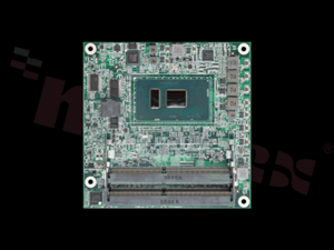 Moduł; COM Express Typ 6; Core i5/i7; 2xDDR4; 2xCOM; 12xUSB; LAN; 2xLVDS; 2xDDI; DIO; Audio; 2xSATA; 8xPCIe x1; temp.pracy: -40+85C; 8.5-20VDC
