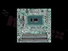 Moduł; COM Express Typ 6; Core i5/i7; 2xDDR4; 2xCOM; 12xUSB; LAN; 2xLVDS; 2xDDI; DIO; Audio; 2xSATA; 8xPCIe x1; temp.pracy: -40+85C; 8.5-20VDC