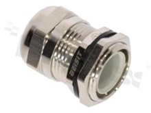 Cable gland P13.5; nickel-plated brass; PG13.5 5-9.0mm; with lock nut; for wrench 22
