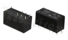 Electromagnetic relay; contact rating current 8A; coil voltage 12VDC; changeover contact (2C); 8A/30VDC; 8A/250VAC