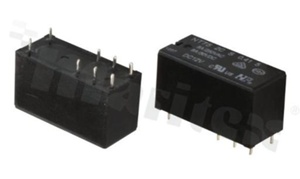 Electromagnetic relay; contact rating current 8A; coil voltage 24VDC; changeover contact (2C); 8A/30VDC; 8A/250VAC