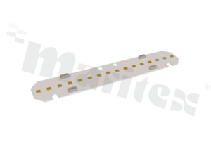 Module 32 LED CREE JB2835B-J; rectangular 280x24; CCT 2700K; CRI 80; 182lm/W; 1090lm/180mA; 12V
