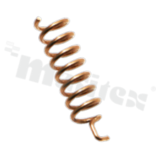Antenna; spring; ISM; 868MHz; 3.0dBi; VSWR<1.6; linear; welding head; 23.5x6mm