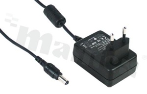 Power Supply; wall-mounted; 12W; 12V; 0-1A