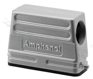 Heavy-Mate A series; hood side entry; high profile; size: A16; thread: M20; operating temperature -40°C to 100°C; IP65