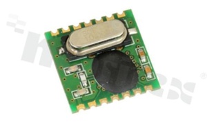 Module; ISM; receiver; 868MHz; -105dBm; SPI; FSK; 2.2-5.4V; SMD