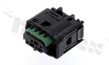 Plug; female; 4 pins; withous terminals