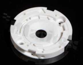 Holder for LED COB; Number of LEDs: 1; Dimensions: round 44mm; Height: 5.8mm; meterial: PBT; Fastening: screw