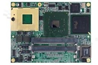 Socket M IntelCore2 DuoCOM Express Type 2 Module with Intel 945GME + ICH7MChipset; 8 USB 2.0 ports