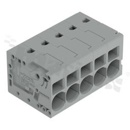 Listwa zaciskowa do PCB; przewód-płytka; na przewód 0.2 - 10.0 mm2 (24-8AWG); raster 7.5 mm; 5-torowa.; Push-in; szary; 600V/38A