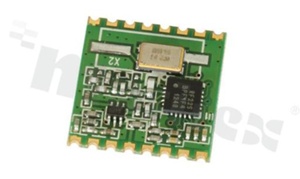 Module; ISM; transceiver; 868MHz; +20dBm; -121dBm; SPI; FSK/GFSK/OOK; 1.8-3.6V; SMD 16-pin