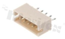 Header for PCB; pitch 1.50mm; 5-contacts; THT; male; top entry; 50V/1A