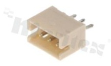 Header for PCB; pitch 1.50mm; 3-contacts; THT; male; top entry; 50V/1A