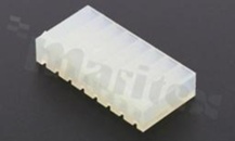 Korpus złącza kablowego; w rastrze 3.96mm; 8-stykowego; żeńskie; na przewód AWG#18-24; 250V/7A