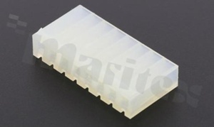 Korpus złącza kablowego; w rastrze 3.96mm; 8-stykowego; żeńskie; na przewód AWG#18-24; 250V/7A