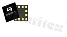 Integrated Circuit Accelerometr Digital; interface I2C/SPI; 16bit; 3-axis; high-speed; 400kHz/10MHz; 1.6-3.6V; -40+85 deg.C; SMD; LGA12(2x2x0.7mm)