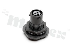 Amphenol Aquarius receptacle; 3pins; female insert; 7A; shell size 8; contact size: 20; contacts sold separately; IP68/69k