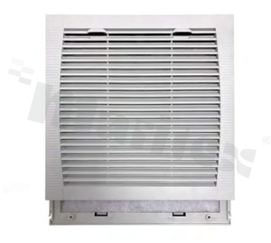 Fan guard; snap-on/louvered; 254mm.