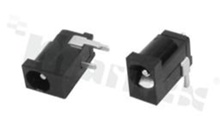 DC socket; male; pin diameter 1.3mm; hole diameter 4.5mm; THT