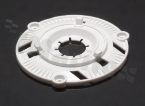 Holder for LED COB; Number of LEDs: 1; Dimensions: round 38mm; Height: 2.2mm; meterial: PC; Fastening: screw