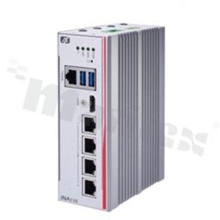 DIN-Rail Cybersecurity Gateway with Intel Atom x5-E3930/E3940 Processor and 4 LAN with LAN Bypass
