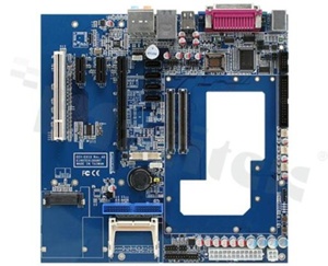 Micro-ATXCOM ExpressCarrier Board; VGA/ LVDS/ AudioInterface; 1CF; 1 PCI; 2 PCIex1; 1 PCIex16; 4 SATA; 2COM; 8 USB; 8-bit GPIO; ExpressCard/ 54mm